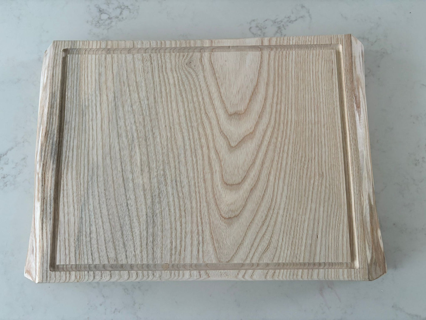 Ash Chopping Board with Juice Groove