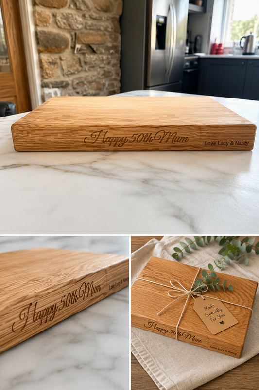 Ash Chopping Board- Straight Edge