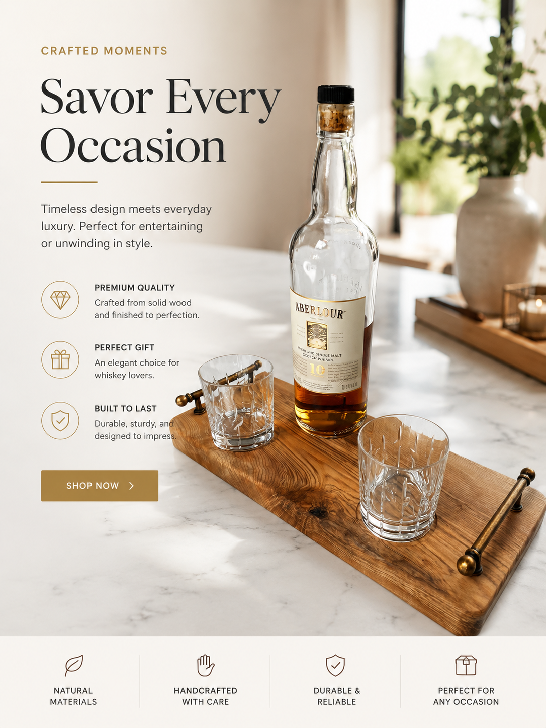 Drinks Serving Board